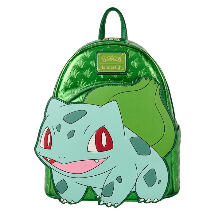 Loungefly Metallic Bulbasau Mini-Backpack