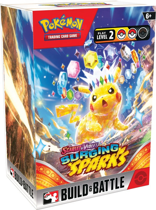 Pokemon TCG: Surging Sparks Build & Battle Box