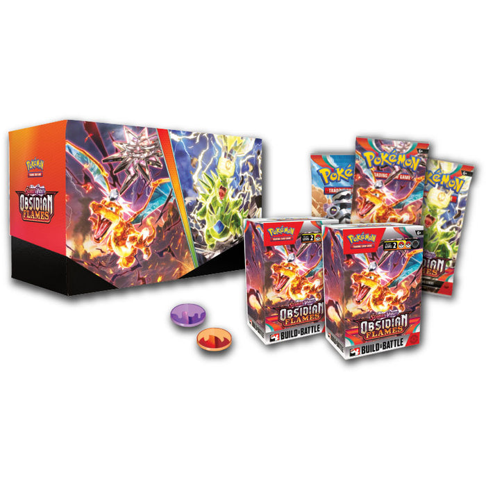 Pokemon TCG: Obsidian Flames Build & Battle Stadium