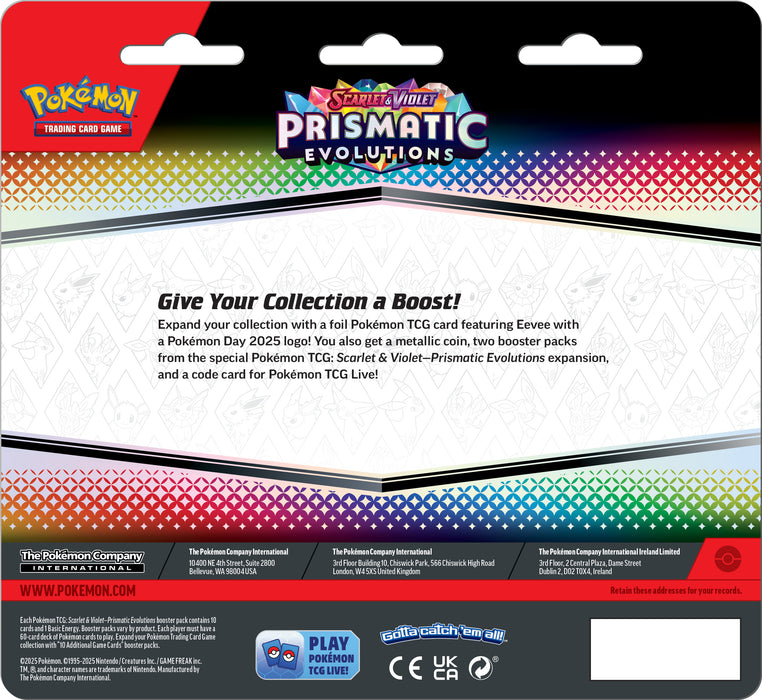 Pokemon TCG: Prismatic Evolutions 2-Pack Blister