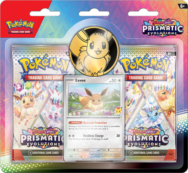 Pokemon TCG: Prismatic Evolutions 2-Pack Blister