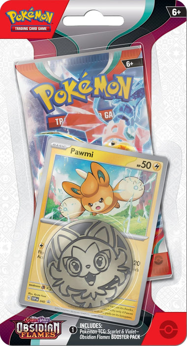 Pokemon TCG: Obsidian Flames Checklane Blister