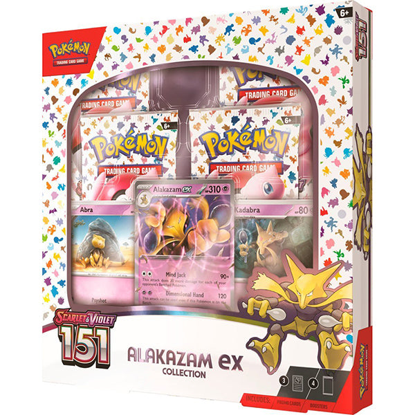 Pokemon Scarlet & Violet 151 Alakazam ex Collection