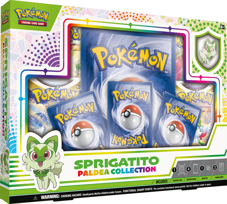 Pokemon TCG Paldea Collection (Sprigatito, Fuecoco & Quaxly)