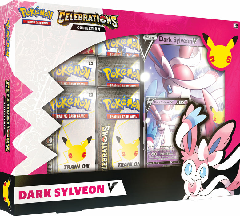 Pokemon TCG: Lance's Charizard V & Dark Sylveon V Celebrations Collection