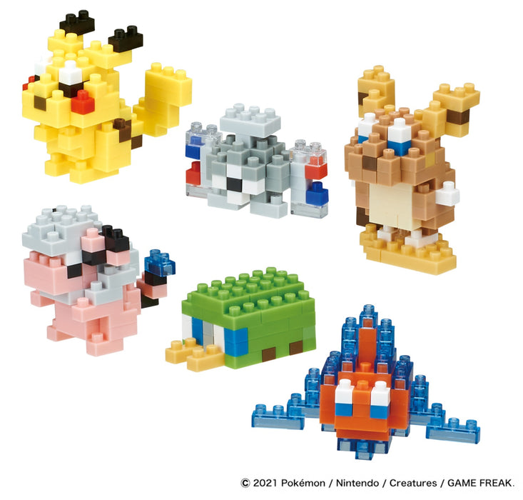 Nanoblock Mininano Electric Pokemon Set
