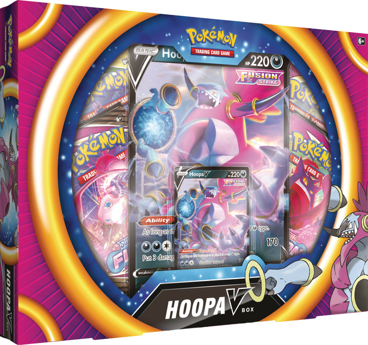 Pokemon TCG: Hoopa V & Dragonite V Box