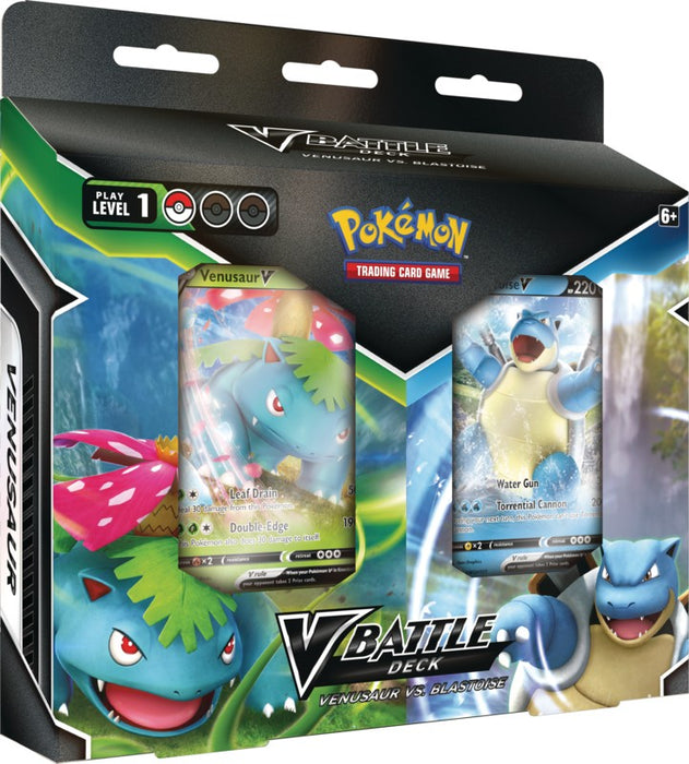 Sword & Shield: V Battle Deck - Venusaur V & Blastoise V