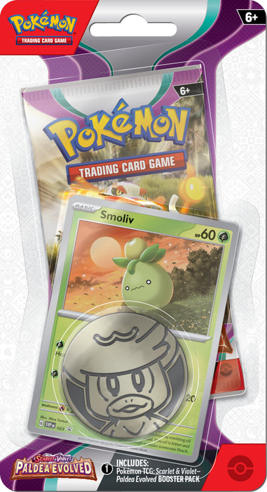 Pokemon TCG: Paldea Evolved Checklane Blister