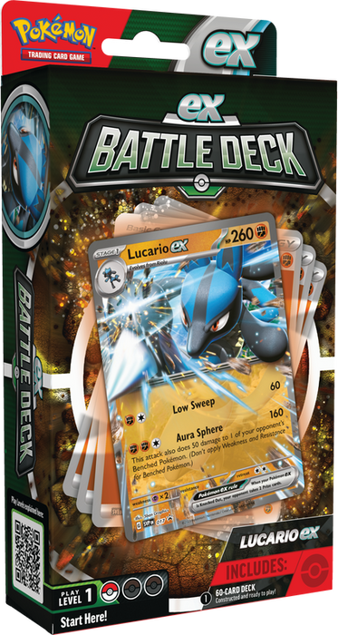 Pokemon TCG Lucario ex Battle Deck