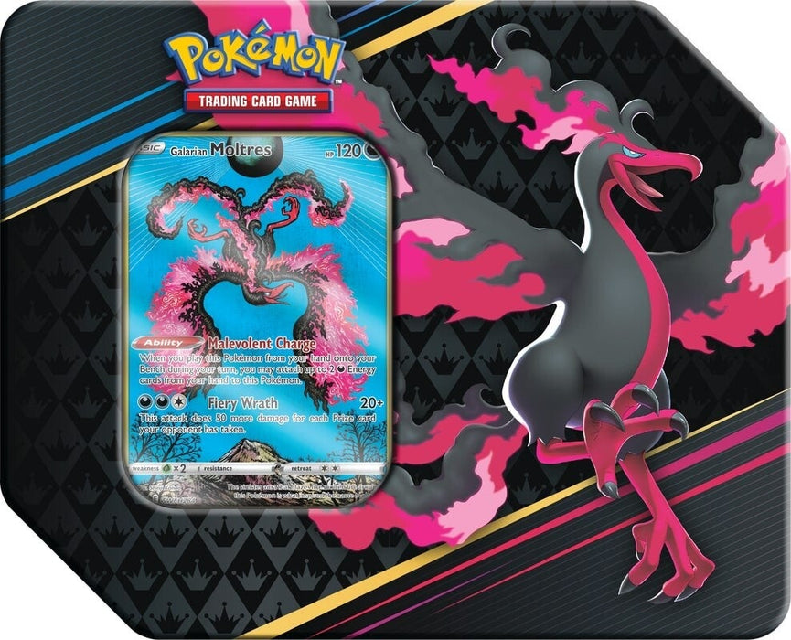 Pokemon TCG: Crown Zenith Collection Tin (Articuno, Zapdos, Moltres)