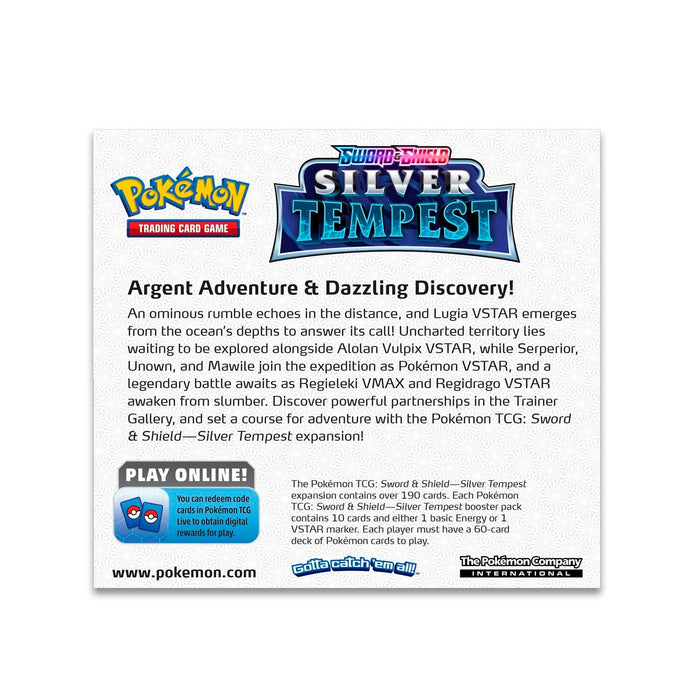 Sword & Shield: Silver Tempest Booster Box