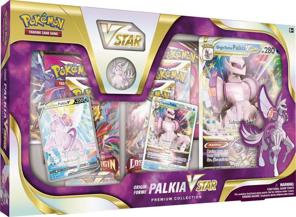Pokemon TCG: Origin Form Palkia & Dialga VSTAR Premium Collection