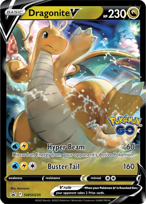 Pokemon GO Dragonite VSTAR Premiere Deck Holder Collection