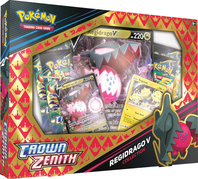 Pokemon TCG: Crown Zenith Regieleki V & Regidrago V Collection