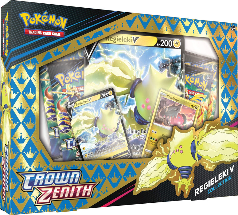 Pokemon TCG: Crown Zenith Regieleki V & Regidrago V Collection