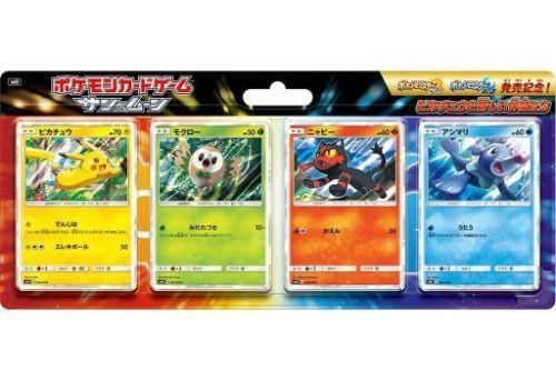 Pikachu & New Friends Mini Pokemon Card Set