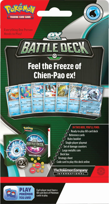 Pokemon TCG Chien-Pao ex Battle Deck