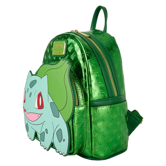 Loungefly Metallic Bulbasau Mini-Backpack