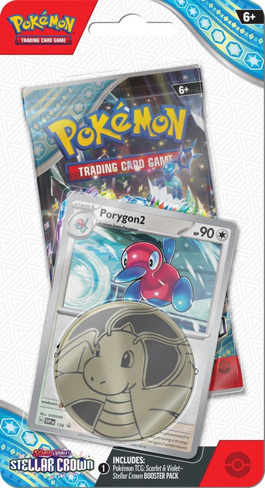 Pokemon TCG: Stellar Crown Checklane Blister