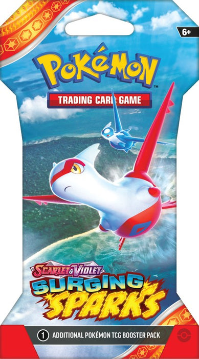 Pokemon TCG: Scarlet & Violet Surging Sparks Sleeved Booster Pack