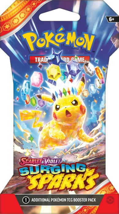 Pokemon TCG: Scarlet & Violet Surging Sparks Sleeved Booster Pack