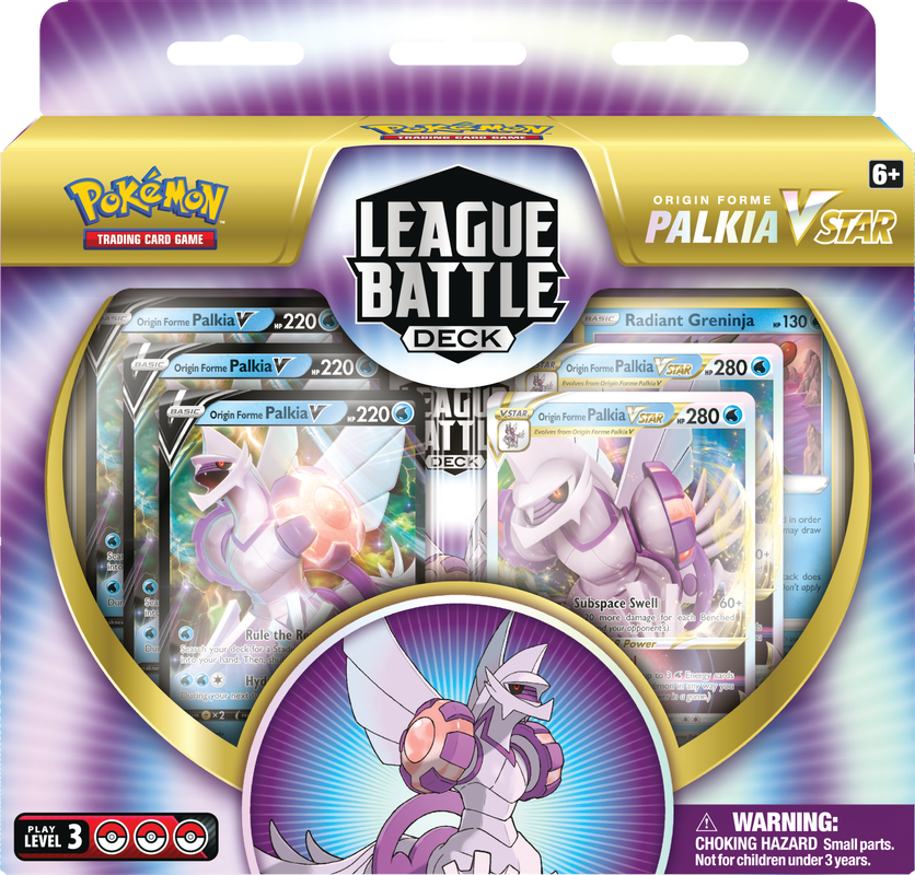 Pokemon TCG: Origin Forme Palkia VSTAR League Battle Deck PKMN Store Pokemon TCG: Origin Forme Palkia VSTAR League Battle Deck PKMN Store