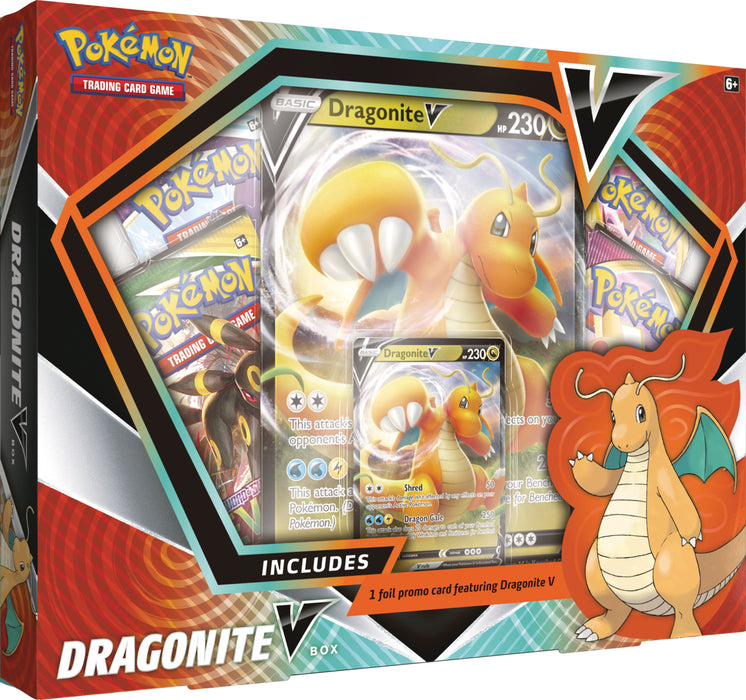 Pokemon TCG: Hoopa V & Dragonite V Box