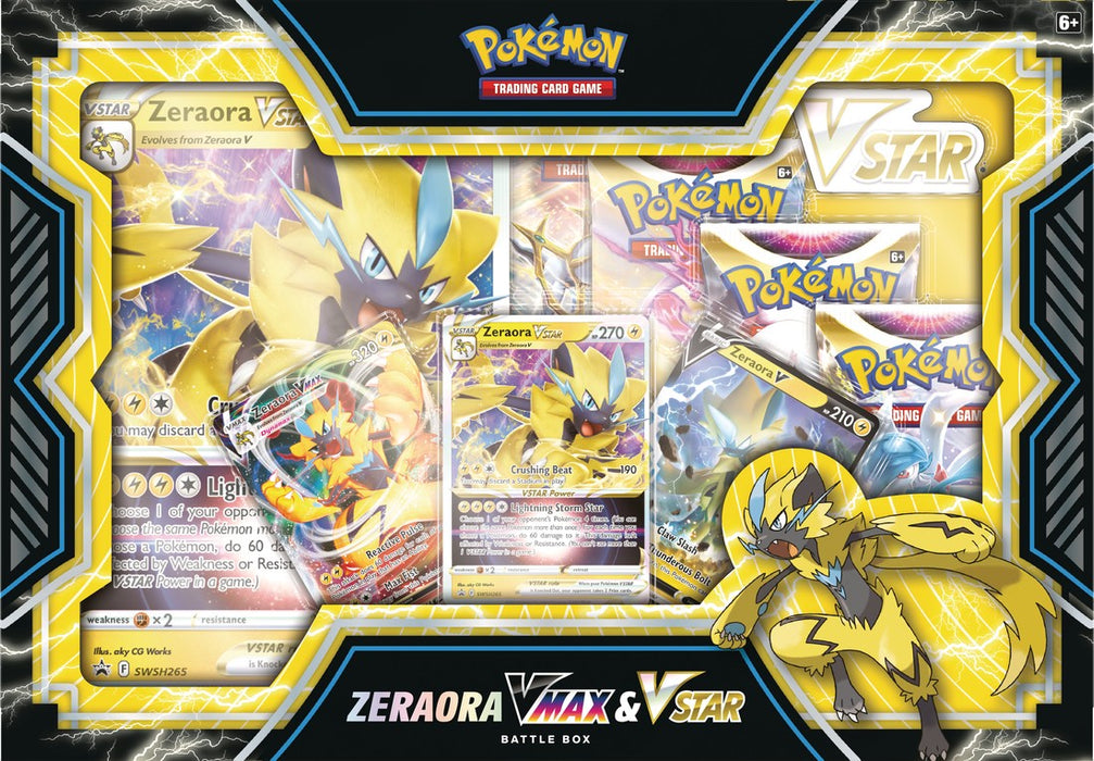 Pokemon TCG: Deoxys & Zeraora VMAX & VSTAR Battle Box