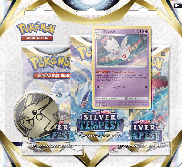 Sword & Shield Silver Tempest 3 Booster Blister