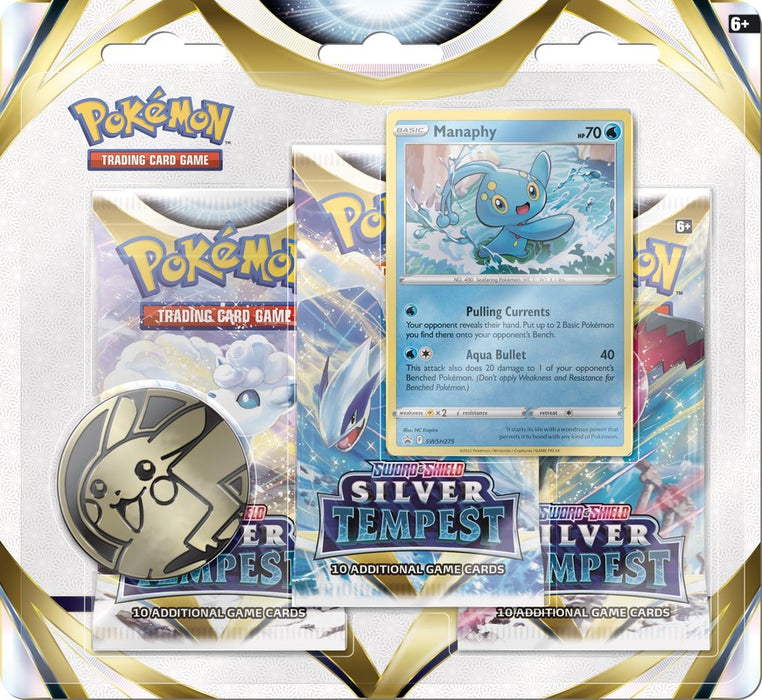 Sword & Shield Silver Tempest 3 Booster Blister