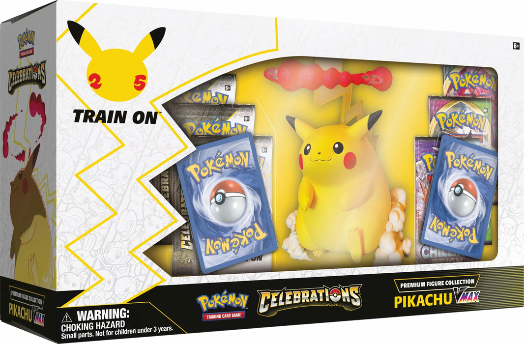 Pokémon TCG: Celebrations Premium Figure Collection - Pikachu VMAX.