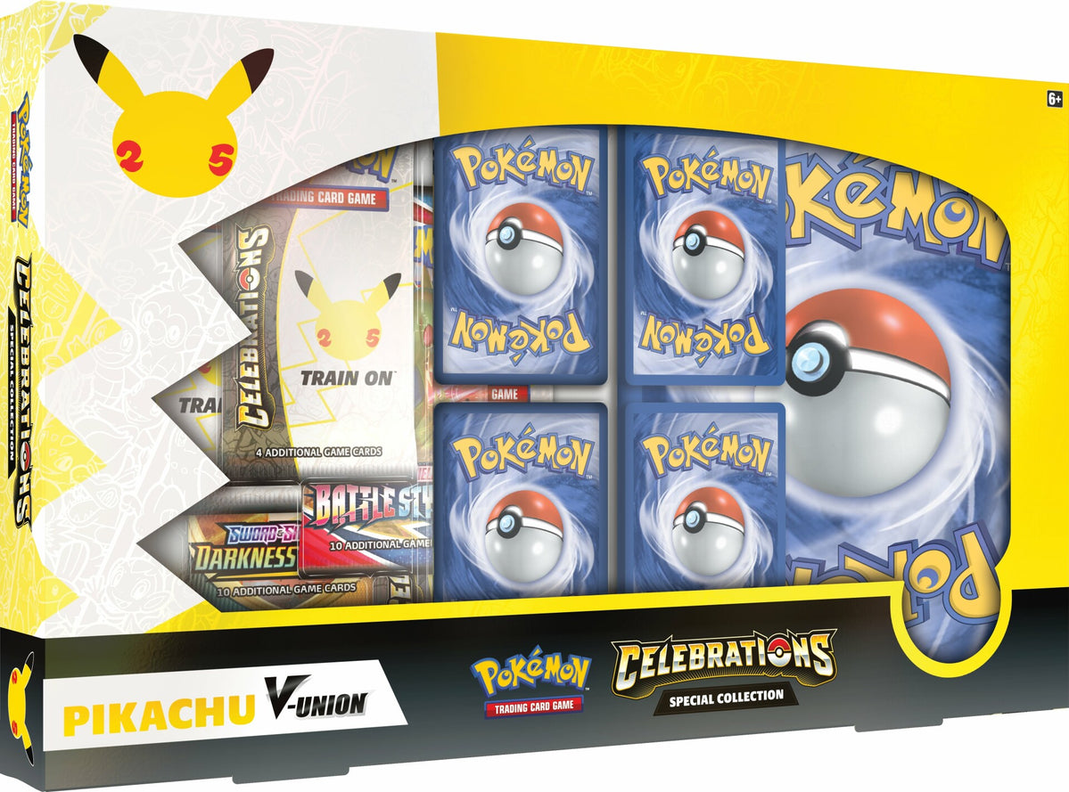pikachu v booster box Pokemon TCG: Celebrations Special Collection