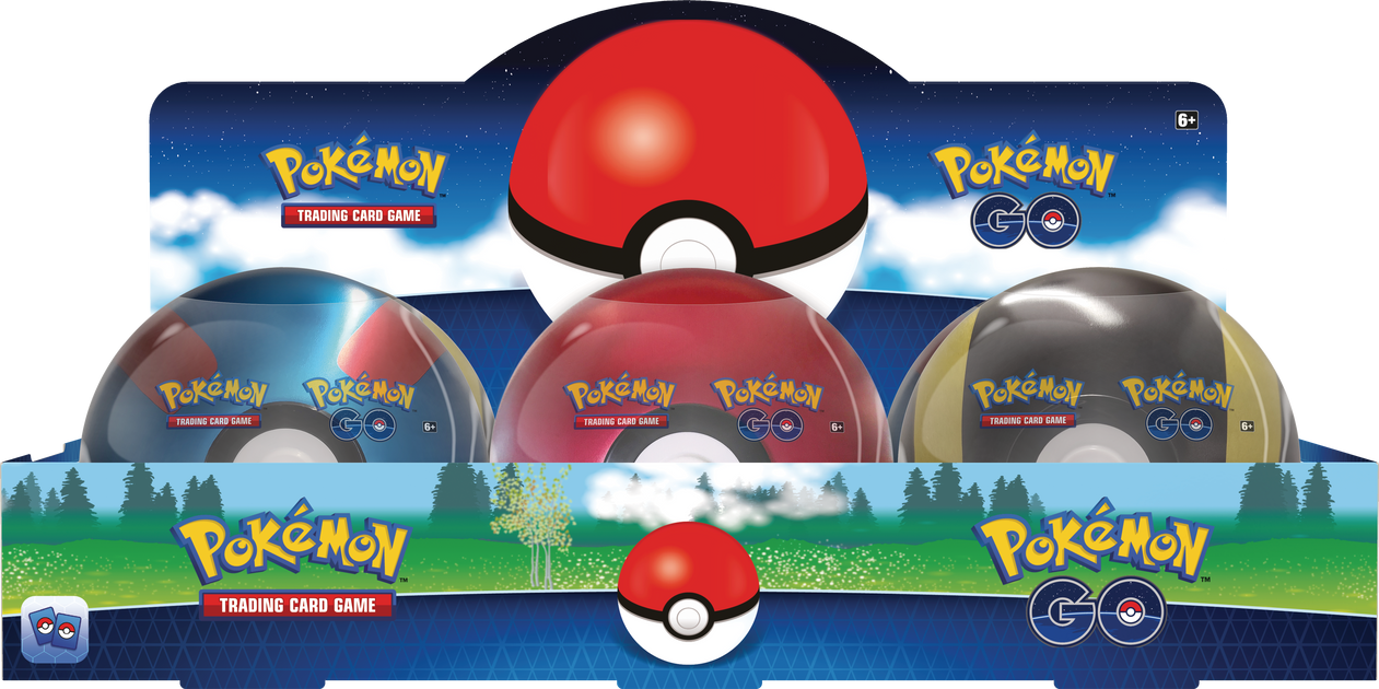 pokemon trading card game poke ball tin Pokemon TCG: Pokemon GO Poke Ball Tin — PKMN Store
