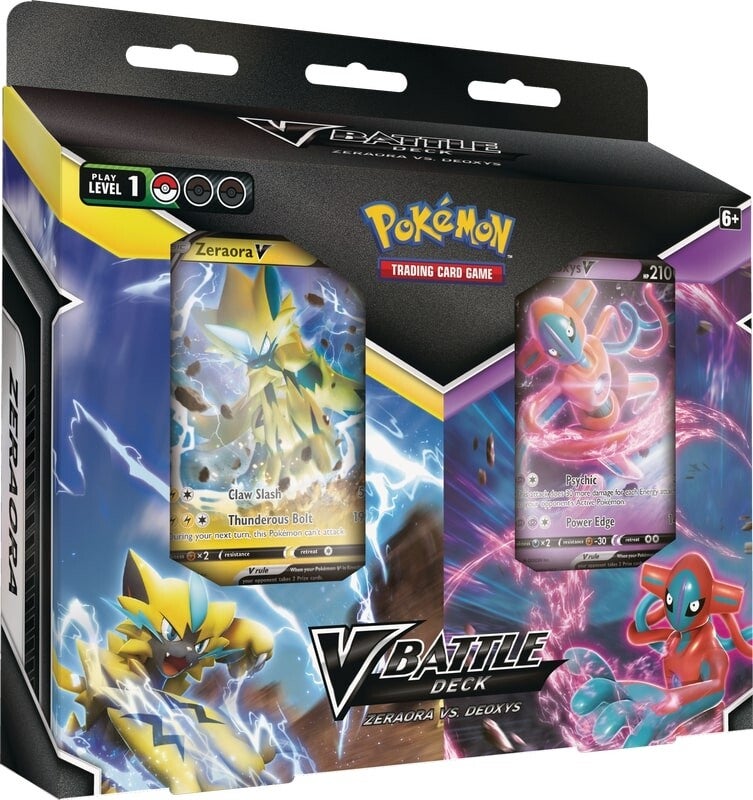 Pokemon V Battle Deck Bundle Zeraora vs Deoxys Pokemon V Battle Deck Bundle Zeraora vs Deoxys